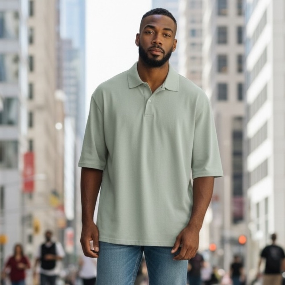 🔥 ROBERT BARAKETT Men's Vapor Sage Polo Shirt